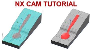 NX CAM Tutorial #21 | Mill 3D Toolpath Basic Beginners