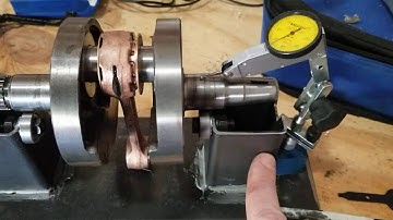 Cheap simple crank truing jig