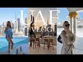 DUBAI & ABU DHABI TRAVEL VLOG | Qatar Business Class | Birthday in Dubai | Hotels, Beach & Pool days
