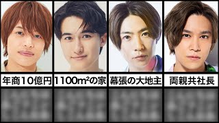 実家が大金持ちのジャニーズランキングTOP10