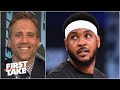 Max admits he was wrong for calling Carmelo ‘washed’ | First Take