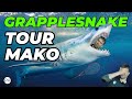 SHARK ATTACK VIDEO/GRAPPLESNAKE TOUR MAKO REVIEW | Tennis String Review | PH Tennis