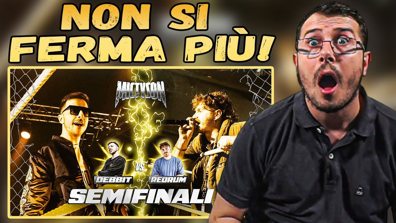 Reaction a MIC TYSON 2024 - Debbit VS Redrum (Semifinali, turno 1)