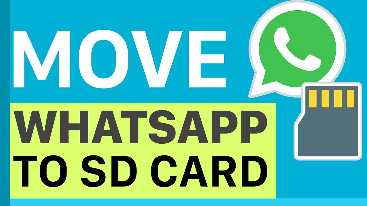 How To Move Whatsapp Data To External Sd Card Whatsapp Tricks Youtube