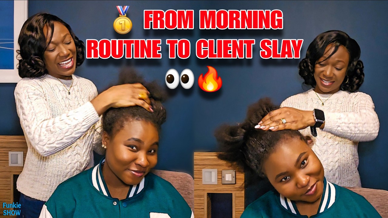 FROM MORNING ROUTINE TO CLIENT SLAY 👀🔥