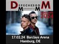 Depeche Mode - Barclays Arena,Hamburg 17/2-2024 Multicam