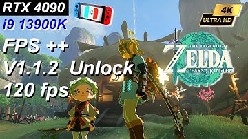 The Legend of Zelda: Tears of the Kingdom ~FPS ++ Unlock FPS 4K | Ryujinx-1.1.842