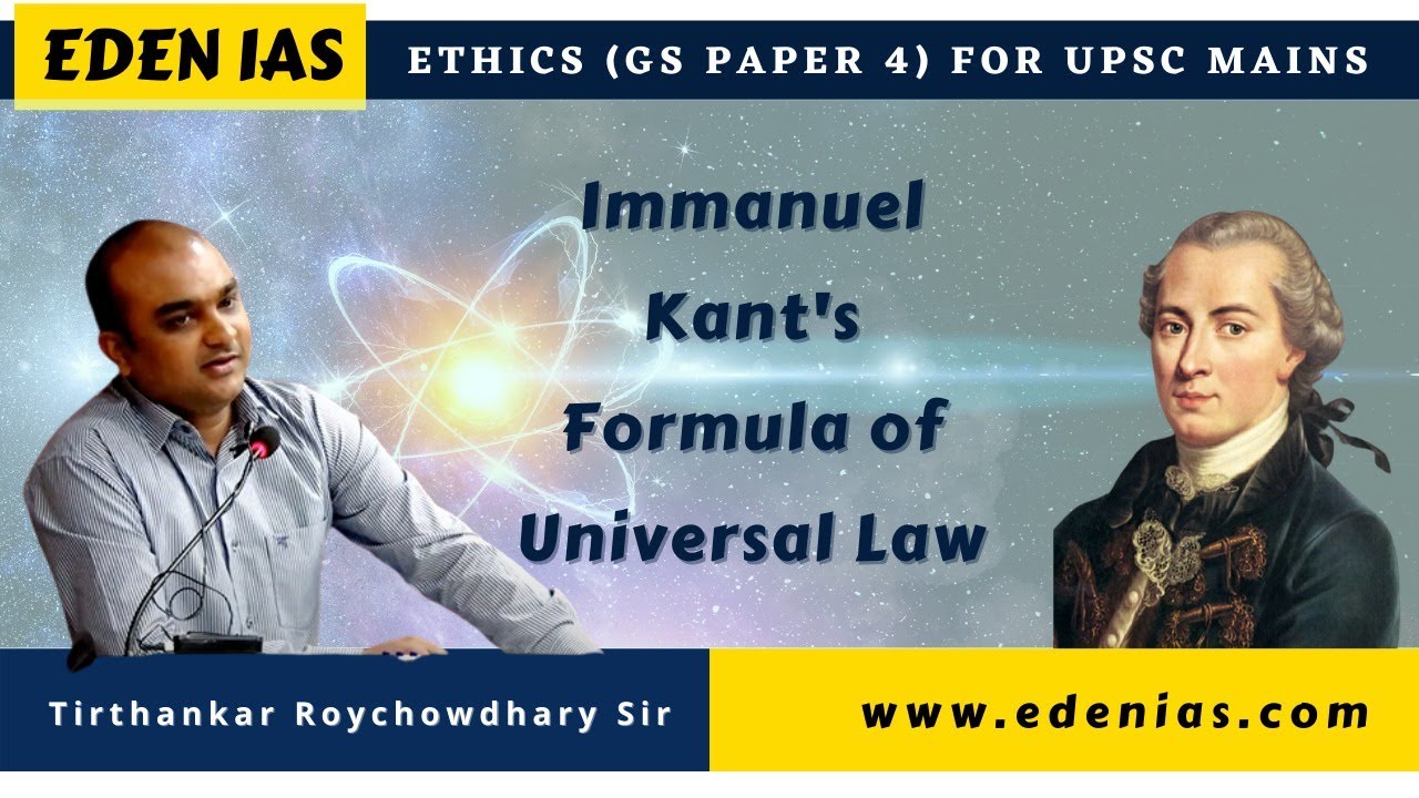Ethics Concept Series by Tirthankar Roychowdhary Sir | Best Ethics Teacher for UPSC CSE | UPSC IAS