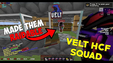 Minecraft Java||Velt HCF [1]||MAKING A FACTION RAIDABLE!||