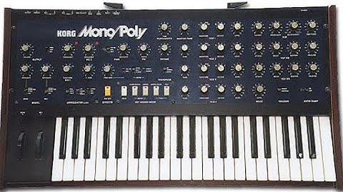 Korg Monopoly overdubbing Track for Demo