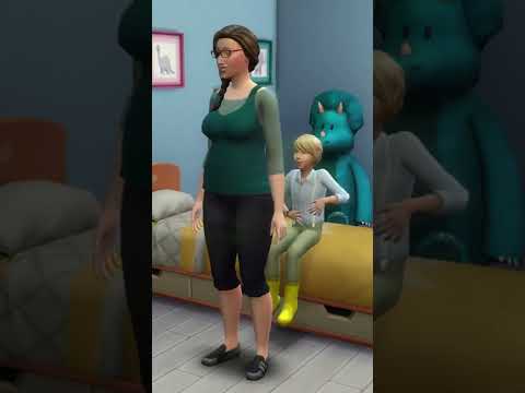 Mila farts on her son #thesims4 #fart #girlfart #fartsarefunny