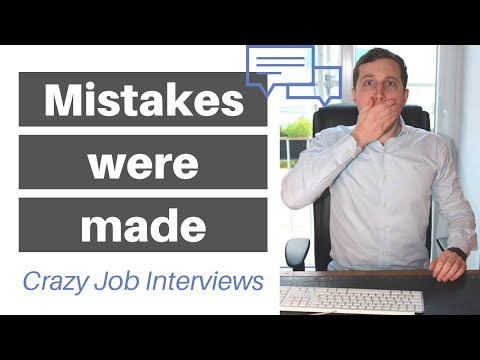 INSANE MISTAKES OF CANDIDATES IN JOB INTERVIEWS - What common job interview mistakes to avoid