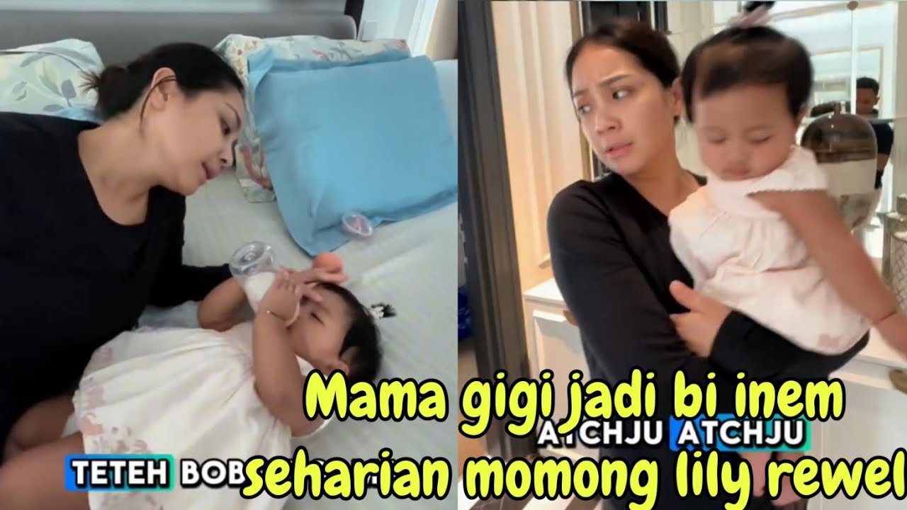 LUCU BANGET LILY MODE MANJA MAMA GIGI JADI BI INEM