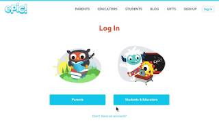 Epic! Logging In