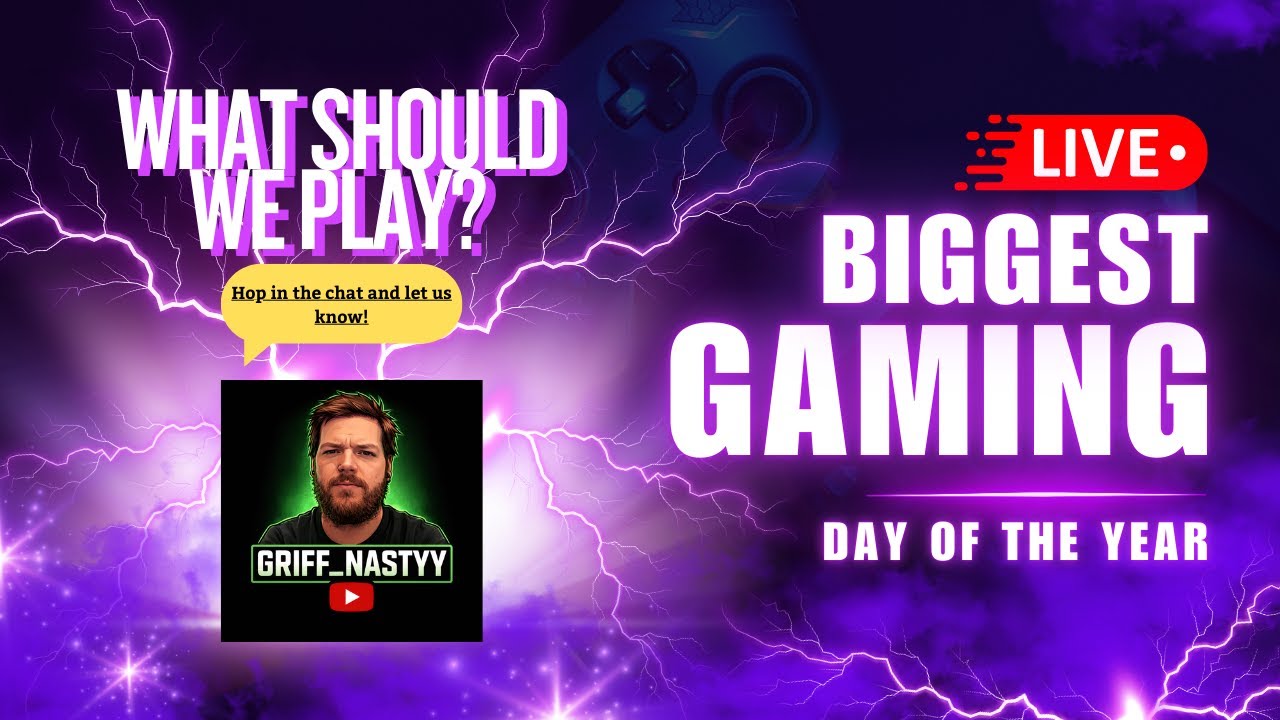 BIGGEST GAMING DAY OF THE YEAR - YouTube