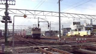 ＥＦ６５　１０７７　５０８７レ　（２０１２年３月２５日　豊橋駅）