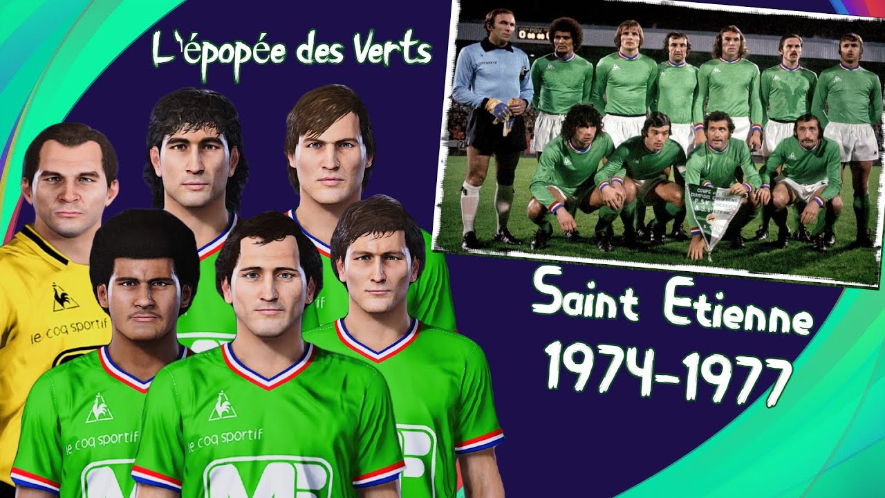 Livre ASSOCIATION SPORTIVE DE SAINT-ETIENNE - L'Épopée 1974-1975 - Les Verts BE/TBE