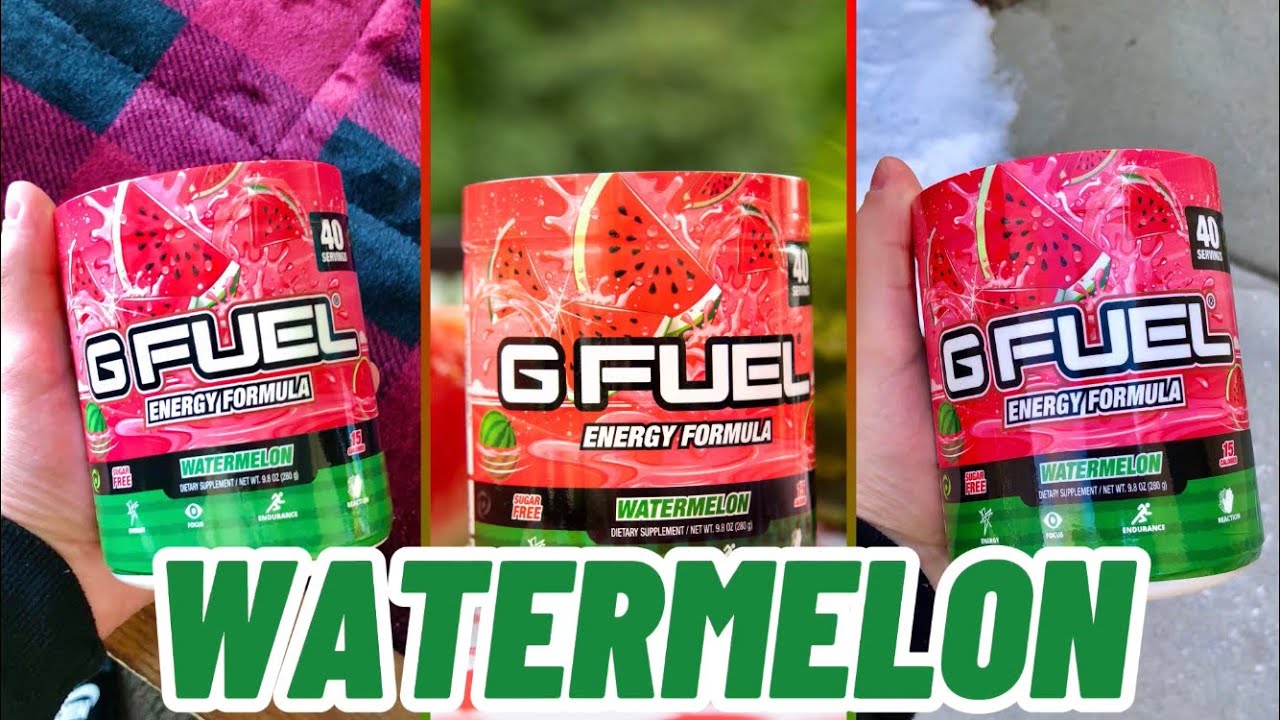 Watermelon GFUEL Flavor Review!