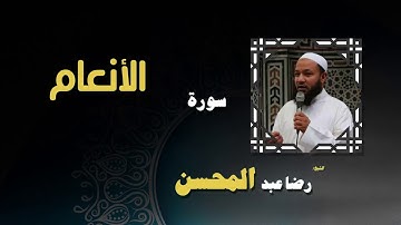 القران الكريم بصوت الشيخ رضا عبد المحسن | سورة ألأنعام