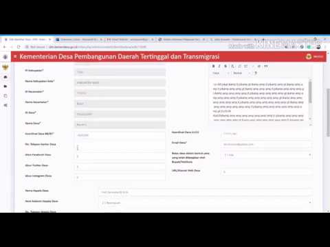 cara pengisian sistem idm kemendesa 2019. abaikan ket. word nya salah tulis jadinya IMD