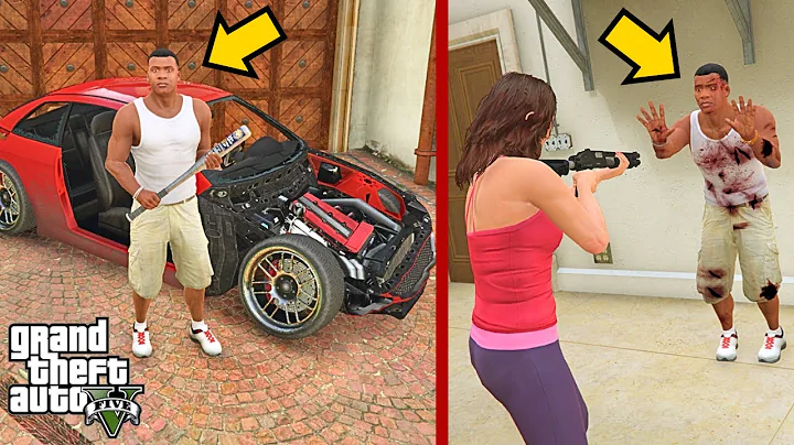 What Happens if Amanda Kills Franklin For Destroying her Car in gta 5