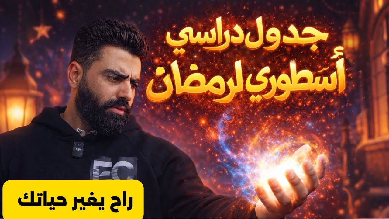 اقوى جدول للدراسة في رمضان لجميع الاجيال 🔥جدول اوائل المملكة