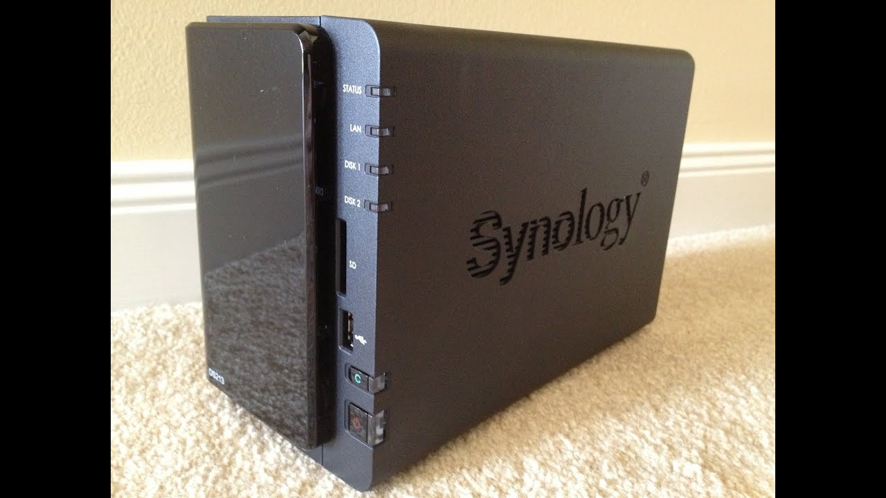 Synology DiskStation 2-Bay (Diskless) Network Attached Storage DS213 ...