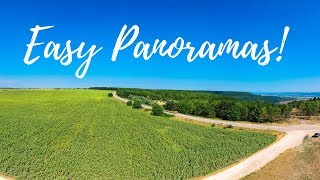 DJI Spark: How To Easily Stitch Panoramic Images