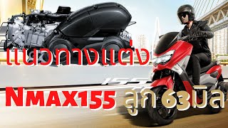 สูตรแต่ง Yamaha Nmax155 ลูก 63 มิล