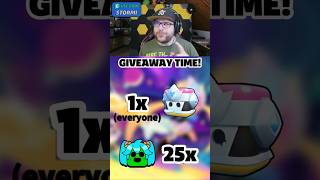 Giveaway time in Brawl Stars (Nova Box, Skins and more)! #BrawlStars #freerewards