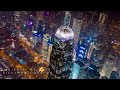 Hong Kong China Night Drone Hyperlapse - Timelapse in 4K©