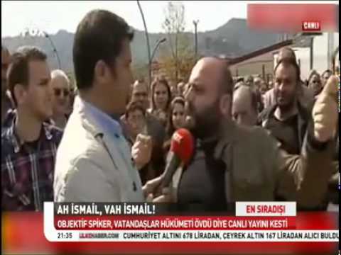 Vatandaşlar Ak Parti'yi Övdü diye Fox TV Canlı Yayını kesti