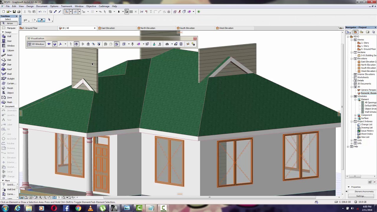 archicad 18 roof tutorial