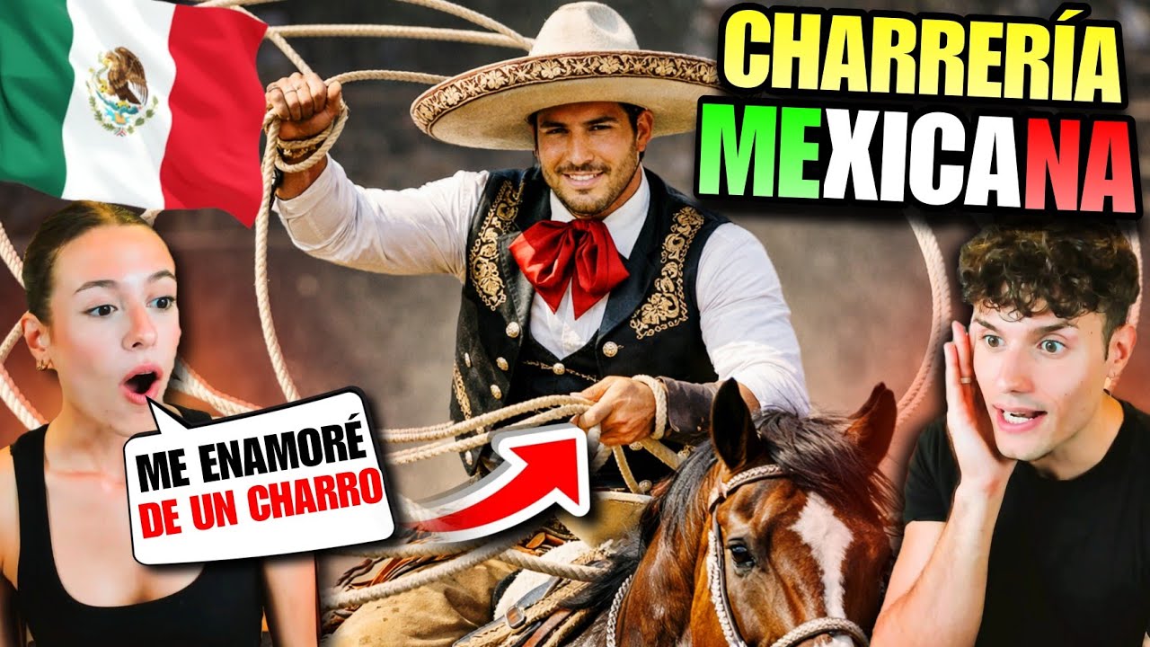 ESPAÑOLA REACCIONÓ a CHARRERÍA MEXICANA y AHORA QUIERE un NOVIO CHARRO 🇲🇽😳 *se ENAMORÓ*