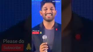 allu arjun speech ❤️