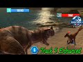 Buffed et 5 ceratosaurus can this unique compete on nublar shores  jurassic world alive pvp