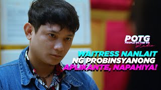 Waitress Nanlait ng Probinsyanong Aplikante, Napahiya!