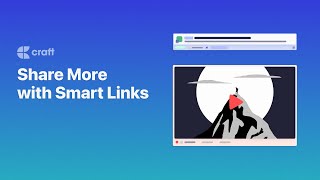Share More in Craft with Smart Links  🚀 🤖 | Craft Quick Tips screenshot 5