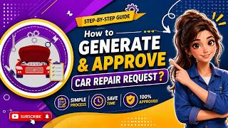 How to Create & Approve Car Repair Requests in #Odoo ERP – Step by Step