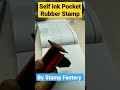 Self inking Pocket Stamp | #stamps #trending #navimumbai