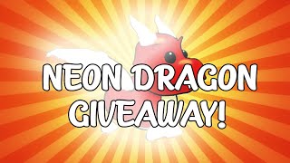 Adopt Me Neon Dragon Giveaway | Adopt Me Giveaway | Roblox AdoptMe!