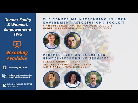 Gender Equity &