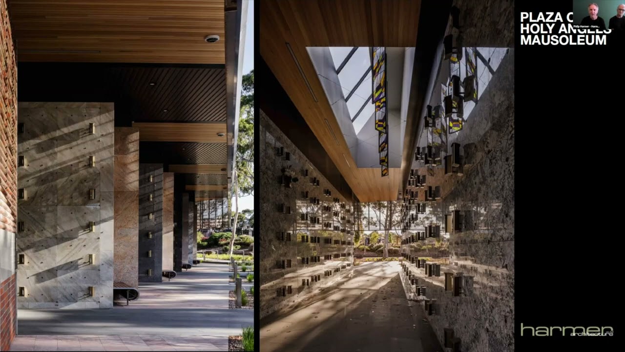 Plaza of Holy Angels Mausoleum by Harmer Architecture | 2022 Victorian Architecture Awards