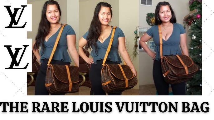 LUXURY  Louis Vuitton Saumur 30 Review - Best LV Summer, Fall, and  Year-Round Bag! 