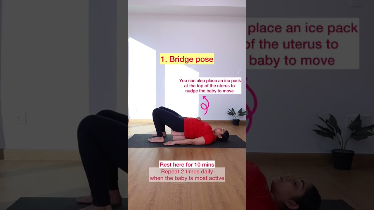 2 Exercises To Help Turn Breech Baby Head Down Birth Preparation Birthpreparation Prenatalyoga