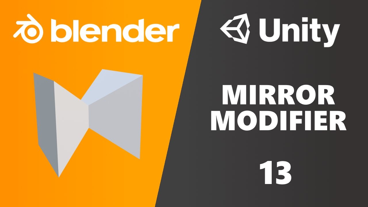 Mirror Modifier | Intro to Blender - YouTube