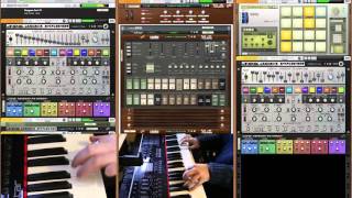 Oxygene IV Live on the JPS Harmonic Synthesizer and Combo 310U chords