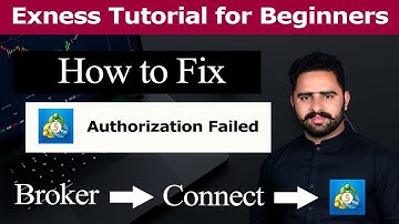 How to fix Authorization Failed Error for Exness in MT5/MT4 ( 2023 )