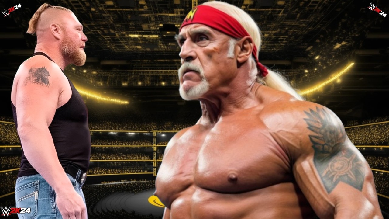 ПОЛНЫЙ СЕГМЕНТ - Брок Леснар против Халка Хогана | Матч 