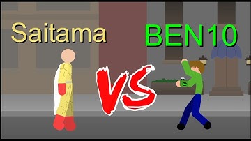 Ben10 VS Saitama StickFight (Sticknodes)